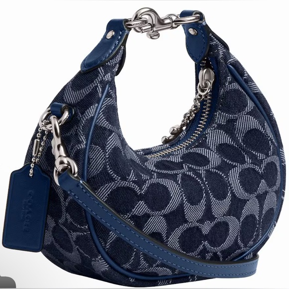 Coach Jonie Bag In Signature Denim NWT - Picture 7 of 11